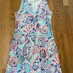Lilly Pulitzer Sleeveless Shell Print Dress